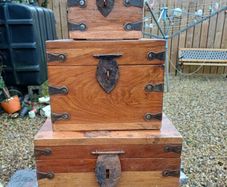 Vintage Handcrafted Storage Boxes
