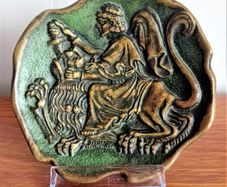 Max Le Verrier Art-Deco Ornament - Bronze