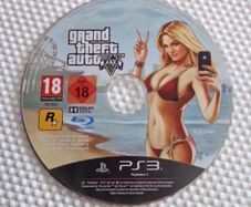 Grand Theft Auto V Five 5 PlayStation3 Ps3 Games Original