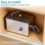 25L Stainless Steel Grease Trap Kitchen Sink Oil Separator Interceptor Image 4