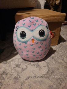 New ty squishy owl