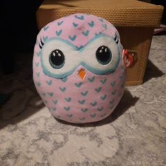 New ty squishy owl