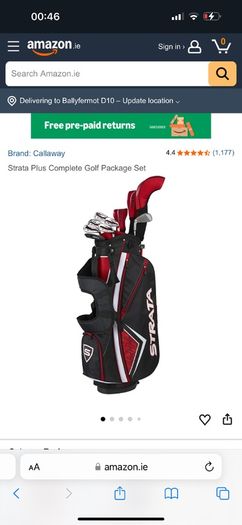 callaway strata plus 14 piece set