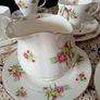 NEW Boxed Duchess English Bone China 21 Ps Tea Set "Carnation" Image 6