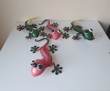 Lizard ornament with head on a spring - 2 euro each