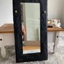 Handmade black slate mirror Image 2