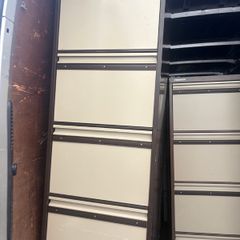 5 Heavy Duty 4 Drawer Filing Cabinets Bisley & Vickers