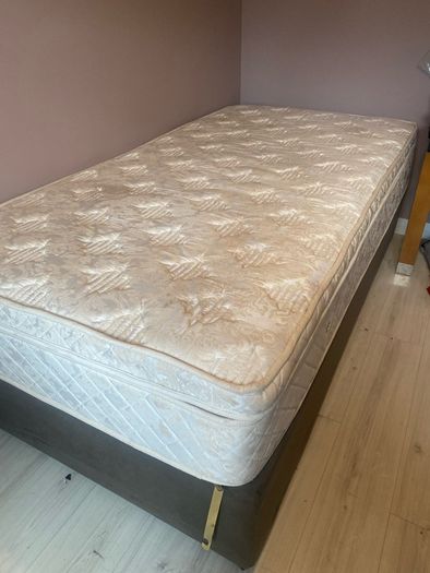 Hotel King Single Bed Extra-Wide 101cm Pillowtop Mattress & Divan Base