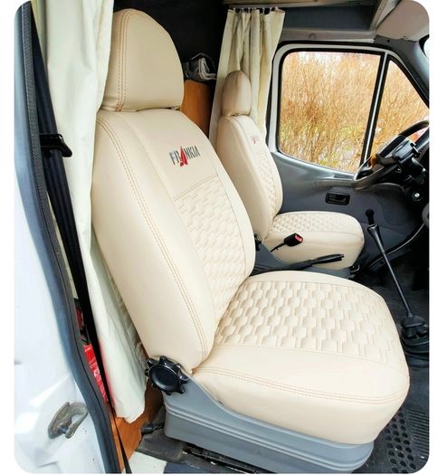 Ford Front seat  custom leather cover