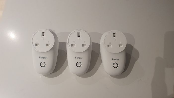 Sonoff S26 x3 - Smart WiFi plug ESPHome home assistant
