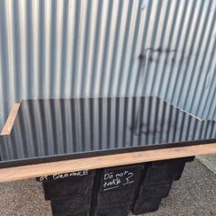 Black Granite Slab Hearth