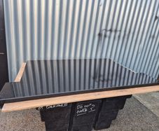 Black Granite Slab Hearth