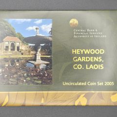2005 Irish Euro Uncirculated Coin Set - Heywood Gardens, Co. Laois