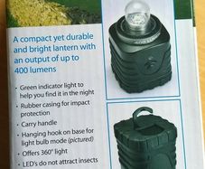 camping lantern's