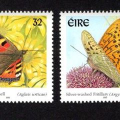 2000 Ireland Fauna & Flora (Butterflies) Commemorative Stamps Mint Never Hinged (MNH)