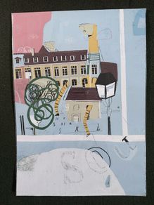 Dublin 8/Hybreasal collage print