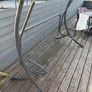 Garden large swing bench. Image 9