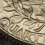 USA United States 1972 Quarter Mint Error Double Struck Reverse Image 4
