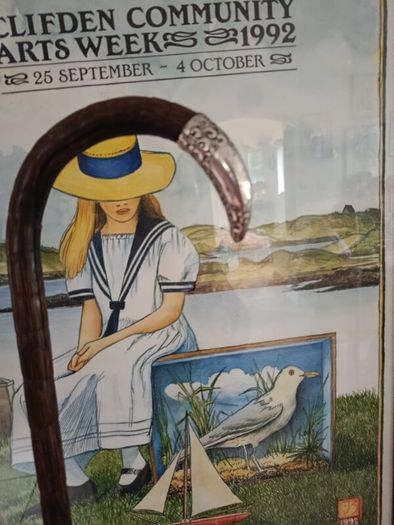 silver hallmarked 1919 cane