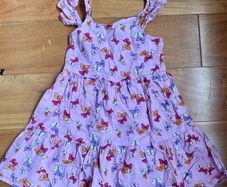 Girl Cotton Summer Dress with open back (2-3Y)