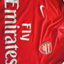 Official Vintage Nike Arsenal 2008-2010 Home Shirt - Size S Image 3