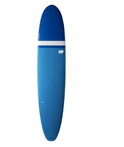 NSP Surfboard 8'0" Elements HDT Longboard Navy 2 Plus 1