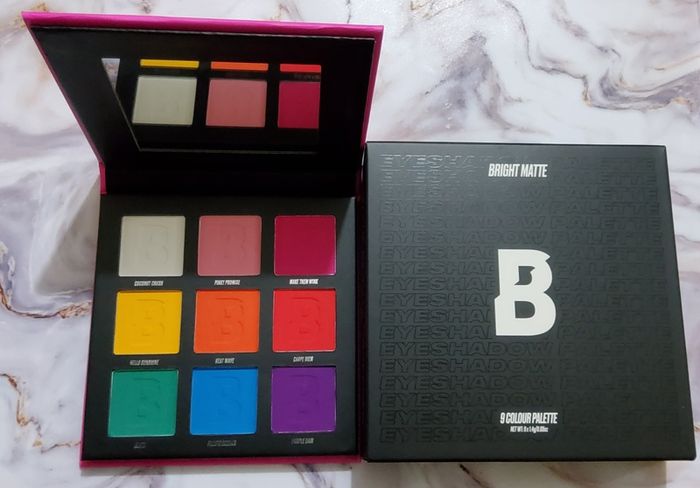 Beauty Bay Bright Matte 9 Colour Palette - New