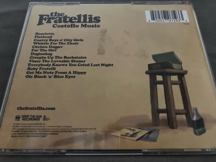 the Fratellis  -  Costello Music    CD
