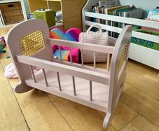 Dolls rocking cradle