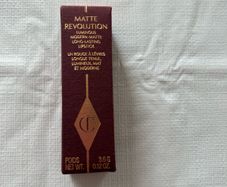 Charlotte Tilbury Matte Revolution Luminos Long Lasting Lipstick in shade Lost Cherry.