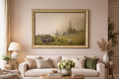 Original Oil Painting- Emerald Silence