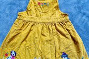 JoJo Maman Bebe Corded Embroidered Dungarees (2-3Y)