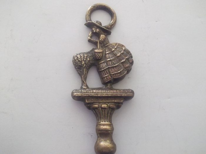 a vintage cok screw brass and steel