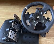 logitech steering wheel and pedals