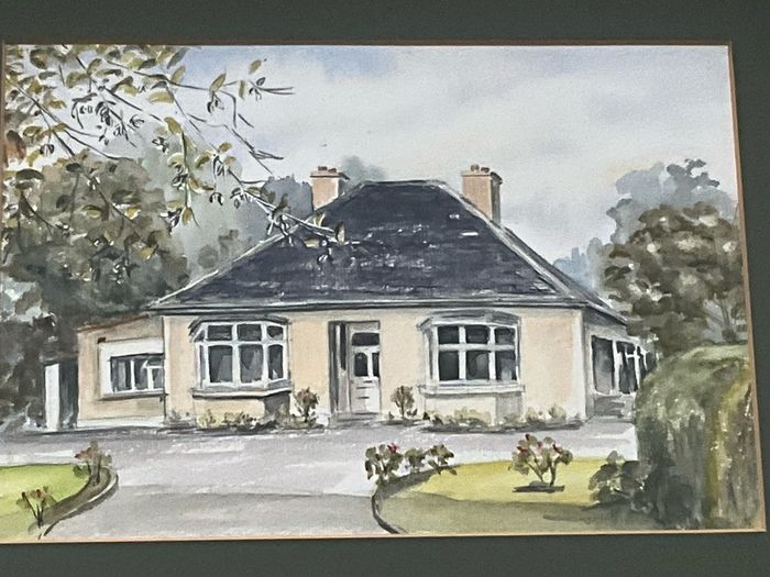 Vintage Art Painting Unknown Artist Watercolour