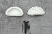 White Hurling Helmet Chin Piece