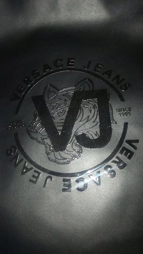 versace leather gym bag brand new