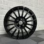 18" Multi Spoke Alloy wheels Ford Transit Custom Van Vw Transporter T7 74.5 6x120 Gloss Black Image 8