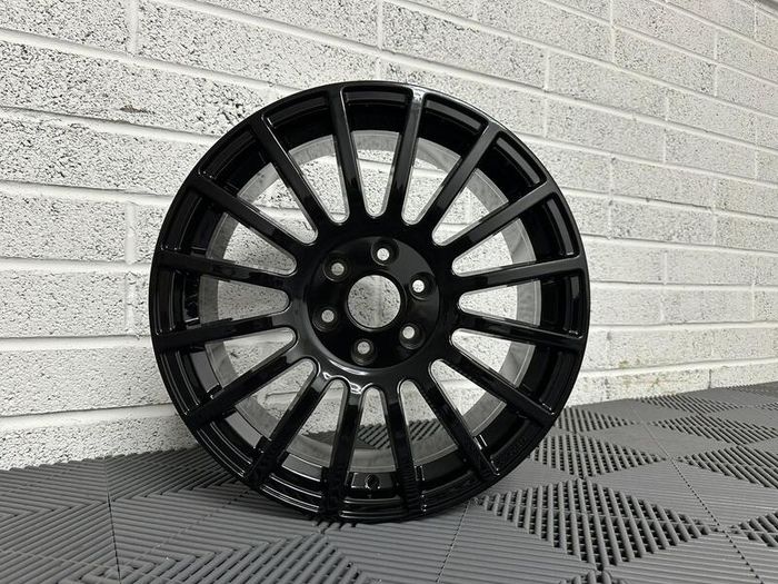 18" Multi Spoke wheels Ford Transit Custom Van Vw Transporter T7 74.5 6x120 Gunmetal
