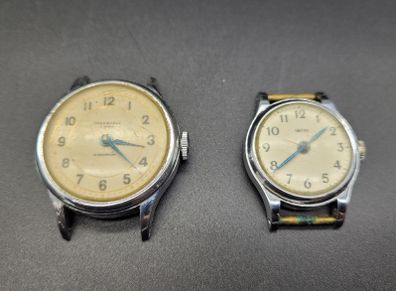 Two Mens Vintage Watches Ingersoll and Smiths Working