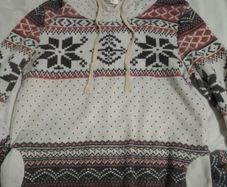 Snowflakes Design Hoodie