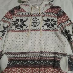 Snowflakes Design Hoodie