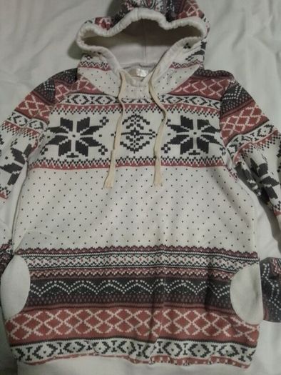 Snowflakes Design Hoodie