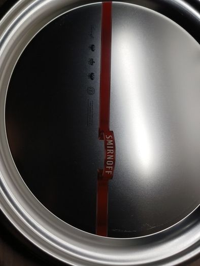 smirnoff large silver trays x5 20 each
