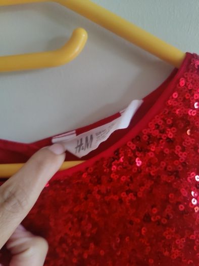 girls red dress