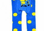 Minion Legging - Blue with Dots
