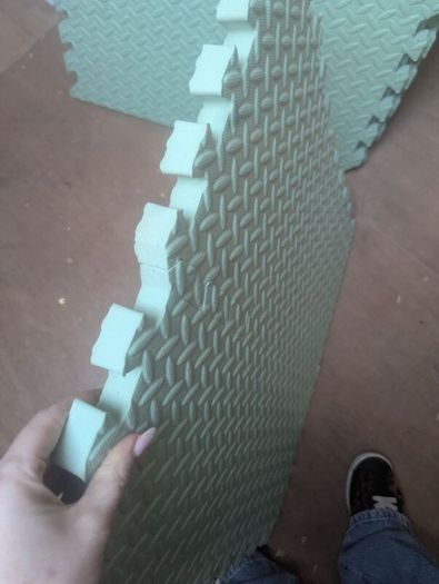 Foam Interlocking Mats for playroom/nursery - 48 pieces.
