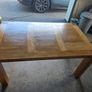 Solid Oak Dining Table Image 3