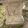 Vintage Cast Stone Classical Garden Urn & Decorative Plinth Set Image 6