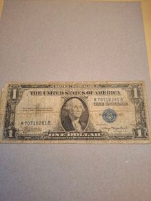 1935 A Us Dollar Bill